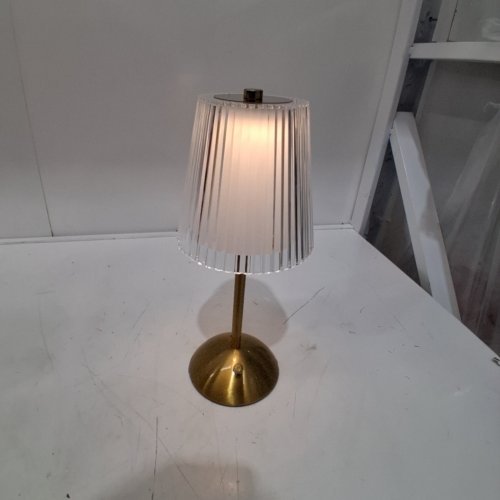 DIAMOND USB CHARGING TOUCH TABLE LAMP - GOLD image 2