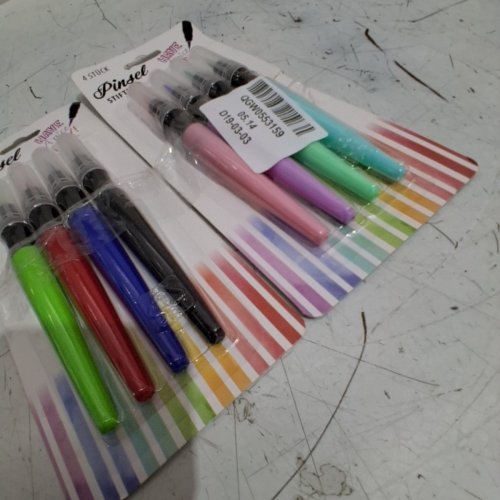 2(4PK) BRUSH PENS - ASSORTED COLORS image 3