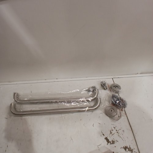 2PK RAVINTE ANTI-SLIP SHOWER GRAB BARS - 20" - BRUSHED NICKEL image 3