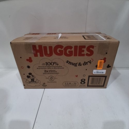 108PK HUGGIES SNUG & DRY DIAPERS - SIZE 7 (41LBS +) - MICKEY MOUSE image 3
