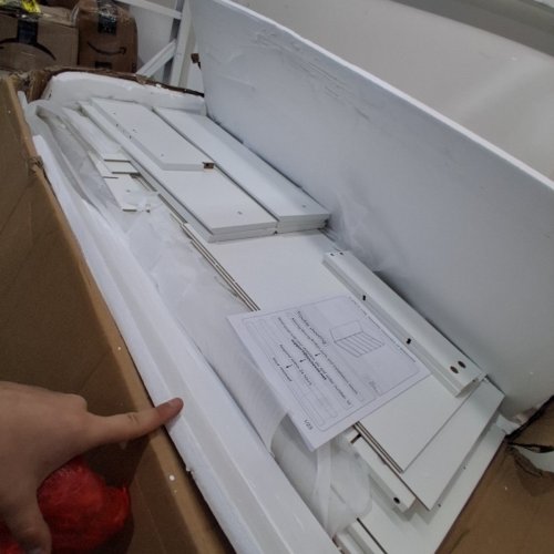 JOCOEVOL 7-DRAWER MODERN DRESSER - 23.6" X 15.8" X 47.5" - WHITE (MODEL: Y-JOC-C-1700) image 4