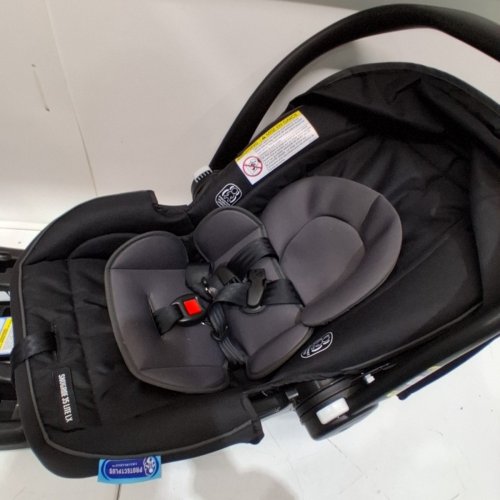 GRACO SNUGRIDE SNUGLOCK 35 DLX INFANT CAR SEAT - BLACK (M#:2143032) image 4