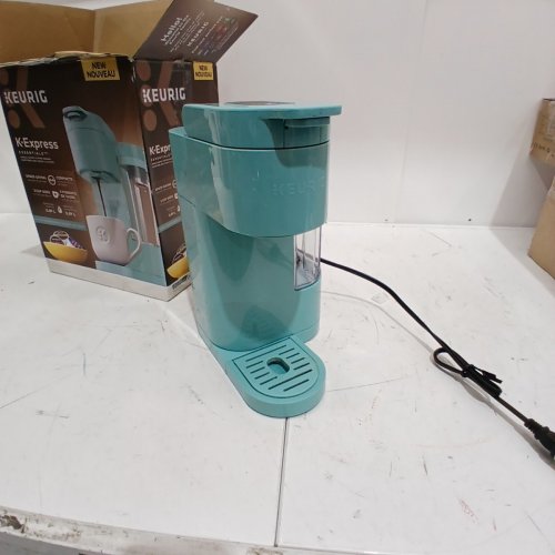 KEURIG SINGLE SERVE COFFEE MAKER - 177 ML, 237 ML, 296 ML CUP SIZES; 0.89 L RESERVOIR - SEAFOAM GREEN (STYLE: K-EXPRESS ESSENTIALS) image 3