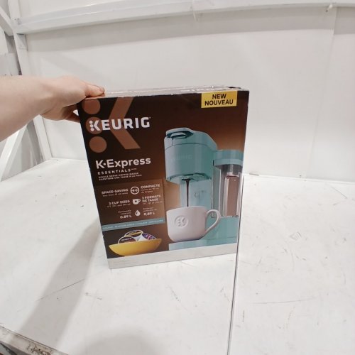 KEURIG SINGLE SERVE COFFEE MAKER - 177 ML, 237 ML, 296 ML CUP SIZES; 0.89 L RESERVOIR - SEAFOAM GREEN (STYLE: K-EXPRESS ESSENTIALS) image 5
