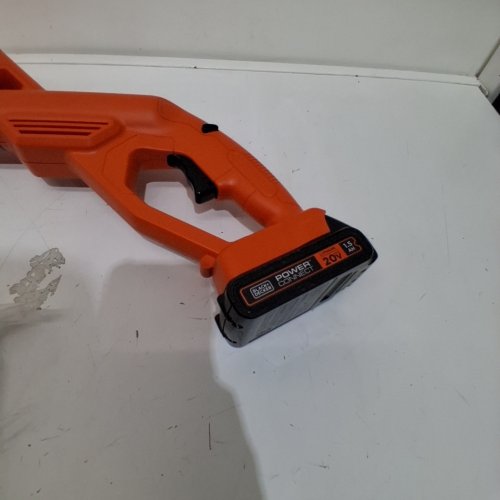 *TOOL ONLY* BLACK+DECKER STRING TRIMMER/EDGER - 10" - BLACK/ORANGE (MODEL: LST201-CA) image 2