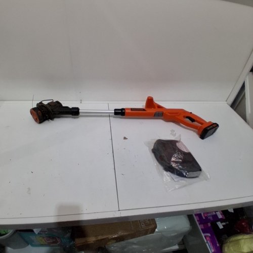 *TOOL ONLY* BLACK+DECKER STRING TRIMMER/EDGER - 10" - BLACK/ORANGE (MODEL: LST201-CA) image 3