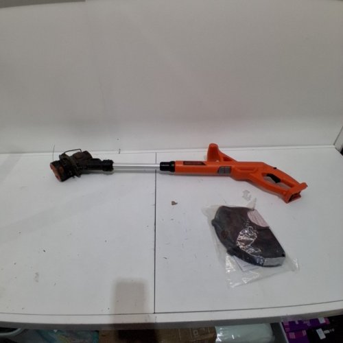*TOOL ONLY* BLACK+DECKER STRING TRIMMER/EDGER - 10" - BLACK/ORANGE (MODEL: LST201-CA) image 4