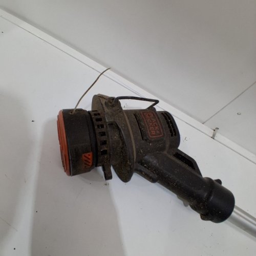 *TOOL ONLY* BLACK+DECKER STRING TRIMMER/EDGER - 10" - BLACK/ORANGE (MODEL: LST201-CA) image 6