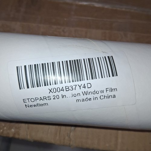 ETOPARS CAR/HOME WINDOW TINT PRIVACY FILM 1% VLT - 20" X 120" - BLACK SMOKE image 3