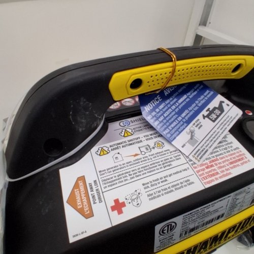 CHAMPION DUAL FUEL INVERTER GENERATOR WITH CO SHIELD AND EZ START DIAL - 3300W RUNNING/ 4000W STARTING - YELLOW/BLACK (MODEL: 201567) image 3