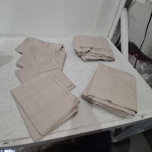 6PC GLUCKSTEIN STUDIO BERKELEY SHEET SET - QUEEN - BEIGE (MODEL: 2200101) image 4