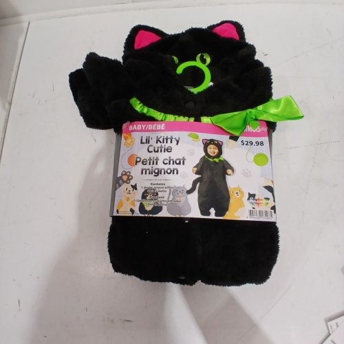PALAMON LIL' KITTY CUTIE COSTUME - 12-18M - BLACK image 2