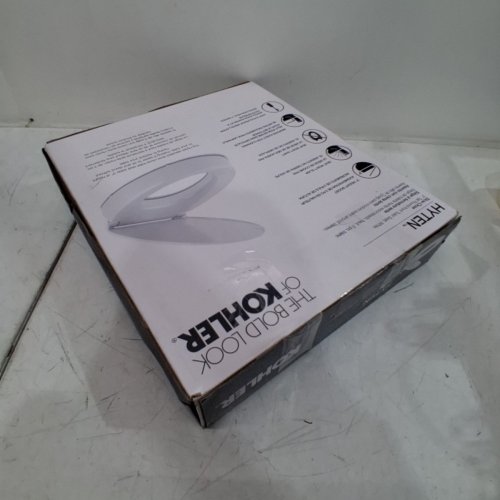 KOHLER HYTEN ELEVATED QUIET-CLOSE ROUND TOILET SEAT - WHITE (MODEL: 25876-0) image 4