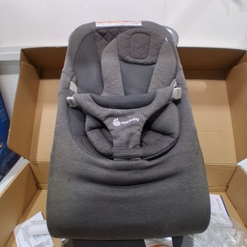 ERGOBABY EVOLVE 3-IN-1 ADJUSTABLE BOUNCER FOR NEWBORNS TO TODDLERS - UP TO 20LBS - CHARCOAL GREY image 2