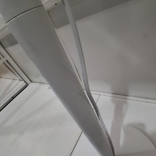 AIRMATE 2-IN-1 TABLE & STAND AIR CIRCULATION FAN WITH REMOTE - 32 ADJUSTABLE WIND SPEEDS - WHITE (MODEL: FA20-RD239) image 4