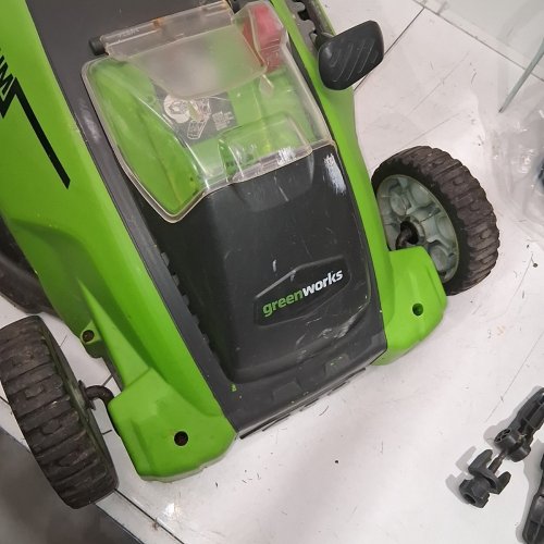 GREENWORKS CORDLESS PUSH LAWN MOWER *TOOL ONLY *- 40V, 16" - (MODEL: LMF317) image 6