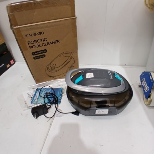 TALOSBO CORDLESS POOL ROBOT, DOUBLE FILTRATION WIRELESS POOL VACUUM CLEANER - DARK GRAY (MODEL: S2) image 3