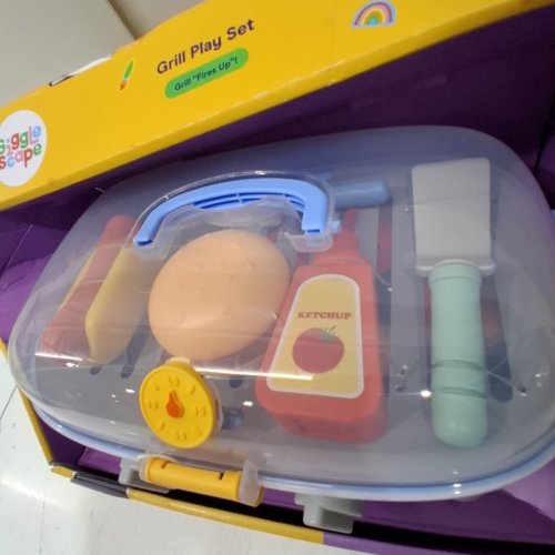 GIGGLE SCAPE TOY GRILL PLAY SET - MULTICOLOUR image 3
