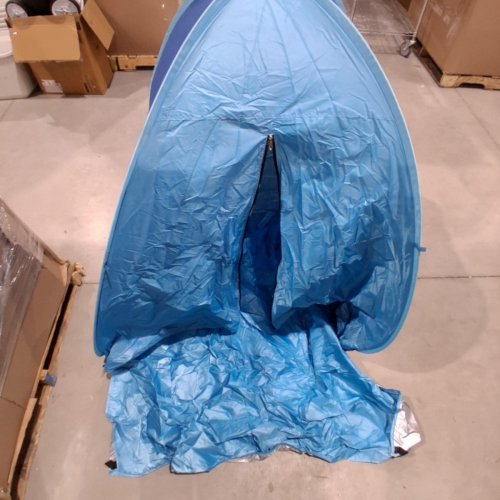 AUGYMER POP UP SUN SHELTER BEACH TENT - 2-4 PERSON - BLUE image 3