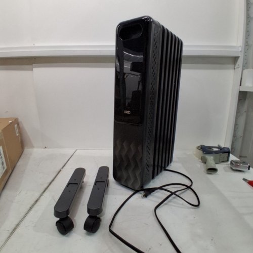 DREO OIL FILLED RADIATOR ELECTRIC RADIANT HEATER- 1500W - BLACK / DARK GREY (MODEL: OH310/DR-HSH010) image 3