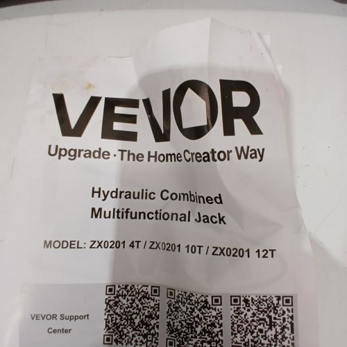VEVOR PORTABLE HYDRAULIC COMBINED MULTIFUNCTIONAL JACK WITH STORAGE CASE - 4TON - ORANGE (MODEL: ZX02014T) image 4