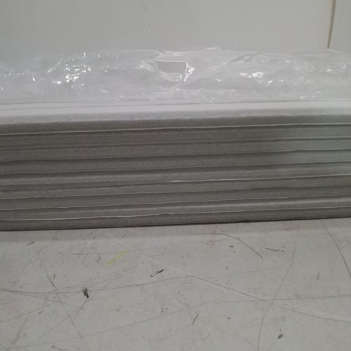 8PK LAKEXUS ACOUSTIC SOUNDPROOF WALL PANELS - 47" X 24" - WHITE (MODEL: ACOUSTIC PANELS-0913) image 4