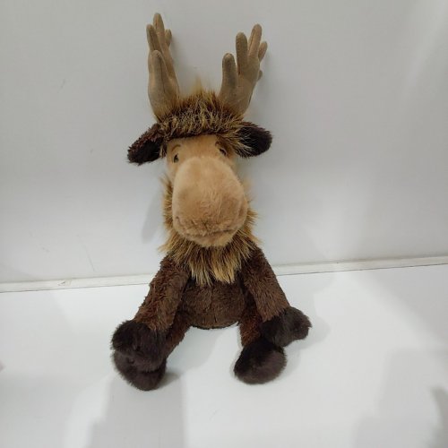 JELLY CAT PLUSH BIRCHLY MOOSE - BROWN image 2