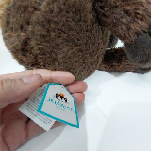 JELLY CAT PLUSH BIRCHLY MOOSE - BROWN image 5