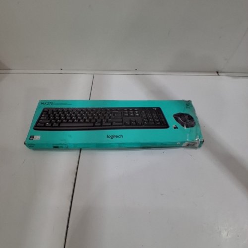 2PC LOGITECH MK270 WIRELESS KEYBOARD AND MOUSE COMBO, 2.4 GHZ WIRELESS - BLACK (MODEL: Y-R0042, MR0085) image 6