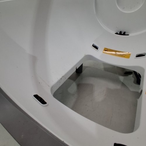 ELLENPENT AUTOMATIC SELF-CLEANING CAT LITTER BOX WITH APP CONTROL AND SAFETY SENSOR - 90L CAPACITY - GREY/WHITE (MODEL: CH-ICB019) image 3