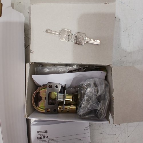 WEISER SAN CLEMENTE HANDLESET WITH HALIFAX LEVER WITH SMARTKEY - GUNMETAL GREY (MODEL: GLA8471) image 3