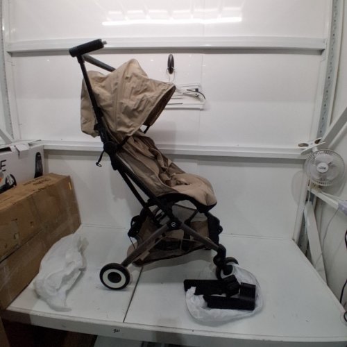 CYBEX GOLD LIBELLE FOLDABLE STROLLER - MAX 55LB - TAUPE/ALMOND BEIGE (MODEL: 524000607) image 2
