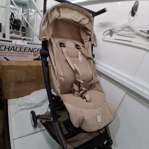 CYBEX GOLD LIBELLE FOLDABLE STROLLER - MAX 55LB - TAUPE/ALMOND BEIGE (MODEL: 524000607) image 5