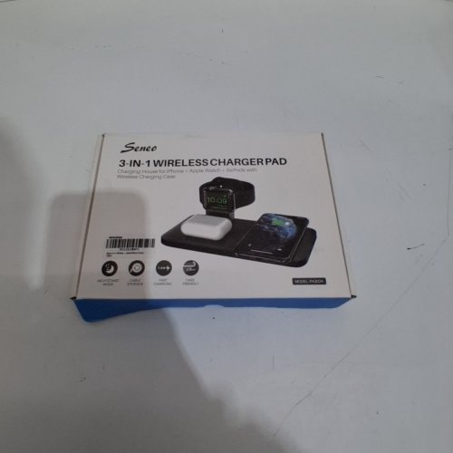 SENEO 3-IN-1 WIRELESS CHARGING PAD - BLACK image 3