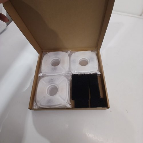 16PC CAT WATER FOUNTAIN FILTERS - 2.8L - BLACK/WHITE image 2