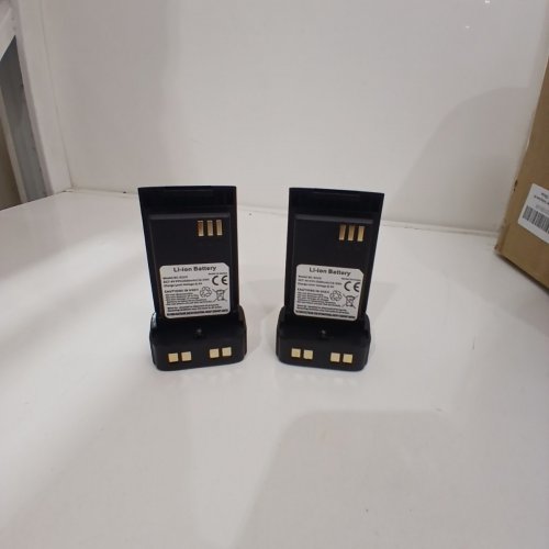2PK BAOFENG LI-ION BATTERY PACKS FOR DMR TWO WAY RADIOS - 7.4V, 2500MAH, 18.5WH - BLACK (MODEL: BC-32UV) image 3