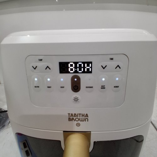 TABITHA BROWN DIGITAL NONSTICK AIR FRYER - 8QT - 6 SETTINGS - CREAM (MODEL: EK80Z07B1) image 2
