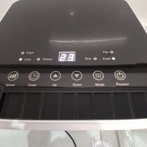 3-IN-1 MOBILE AIR CONDITIONER WITH EXHAUST HOSE - 10000BTU - WHITE (MODEL: XKA04-10K) image 2
