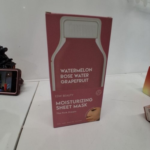 10PK ESW BEAUTY WATERMELON ROSE WATER GRAPEFRUIT MOISTURIZING SHEET MASK (STYLE: THE PINK DREAM) image 4