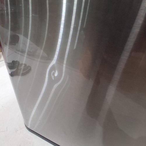 BETTER HOMES & GARDENS STAINLESS STEEL SLIM RECTANGULAR STEP TRASH/GARBAGE CAN - 50L - SILVER - (MODEL: BH6329900255002) image 5