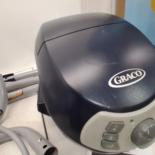 GRACO SIMPLE SWAY LX SWING MULTI-DIRECTIONAL SEAT - HUTTON/GREY/WHITE (MODEL: 2143050) image 4