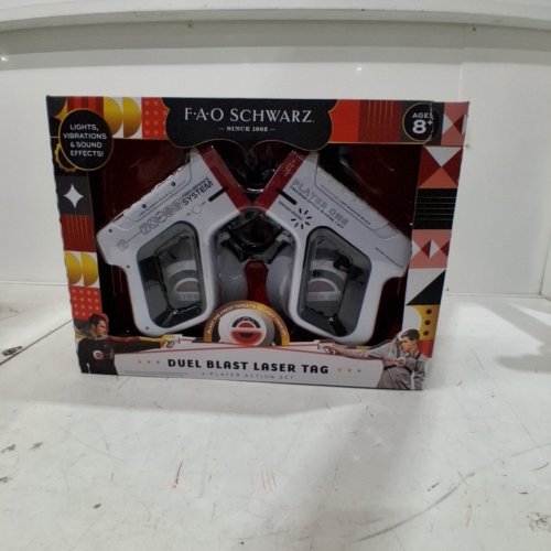 4PC FAO SCHWARZ DUEL BLAST LASER TAG SET image 2