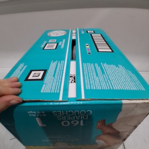 160PK PAMPERS SWADDLERS BEST DRYNESS DISPOSABLE DIAPERS - SIZE 1 (8-14LB) image 4