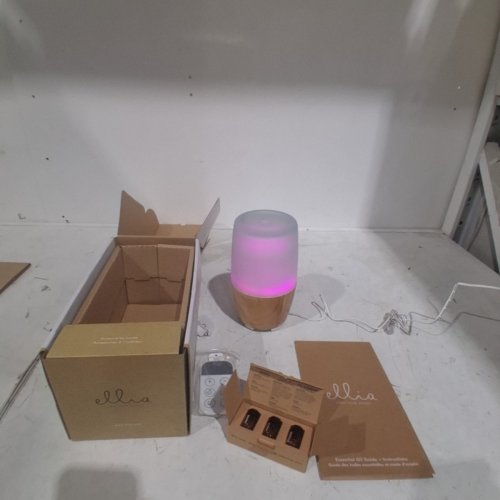 HOMEDICS ROUND ELLIA AROMA DIFFUSER WITH ESSENTIAL OILS AND SOUND SPA (MODEL: ARM-720BL) image 3