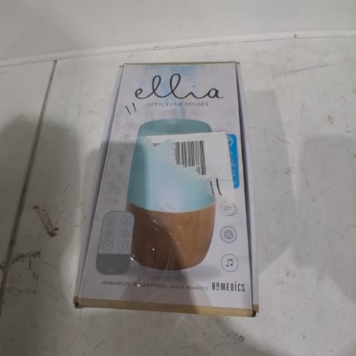 HOMEDICS ROUND ELLIA AROMA DIFFUSER WITH ESSENTIAL OILS AND SOUND SPA (MODEL: ARM-720BL) image 4