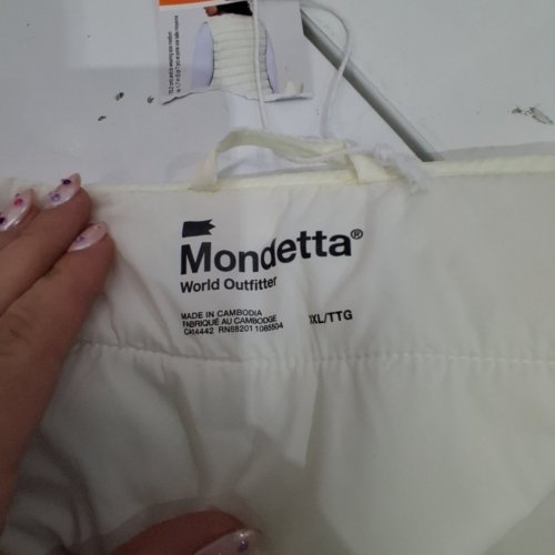 WOMEN'S MONDETTA SHORT PUFFER VEST - XXL - CREAM (STYLE: 1085503) image 2
