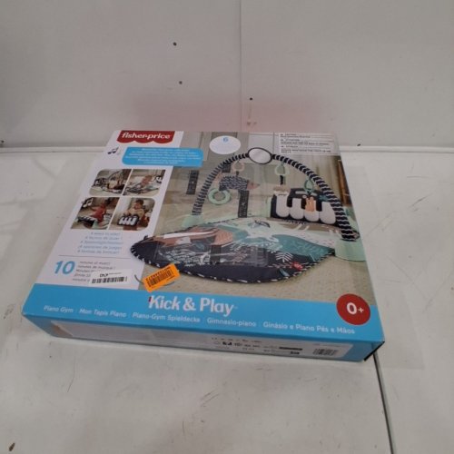 FISHER-PRICE BABY PLAYMAT KICK & PLAY PIANO GYM WITH MUSIC - NAVY FAWN - (MODEL: HKX37) image 5