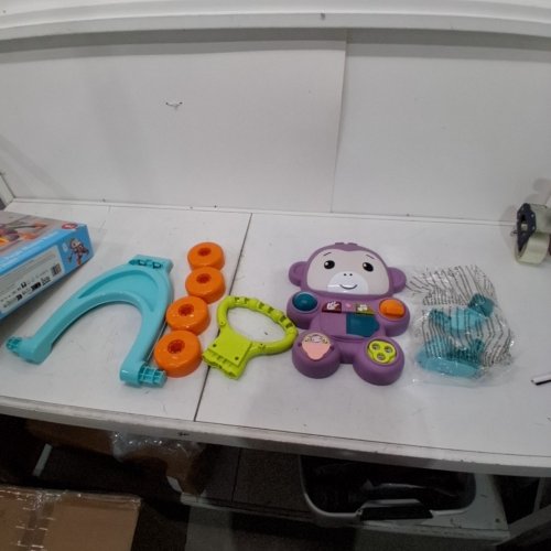 FISHER-PRICE LEARN WITH ME PURPLE MONKEY WALKER INTERACTIVE TOY (MODEL: JFD92) image 3