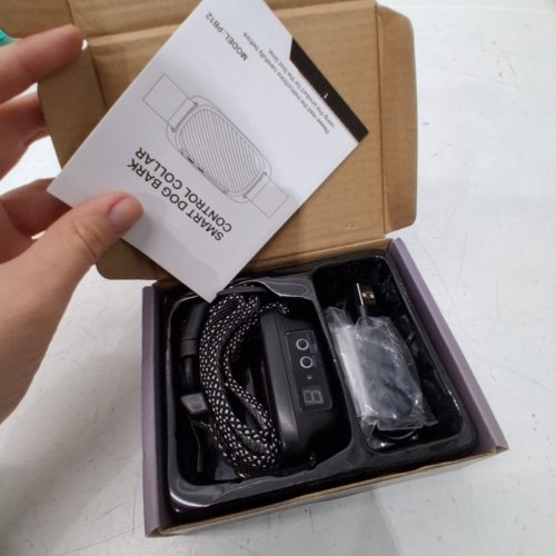 AUTOMATIC SAFE BARK CONTROL COLLAR FOR DOG TRAINING - BLACK (MODEL: PB12) image 2