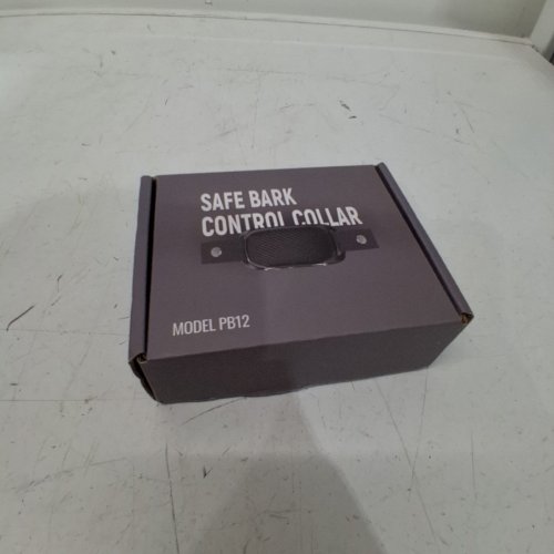 AUTOMATIC SAFE BARK CONTROL COLLAR FOR DOG TRAINING - BLACK (MODEL: PB12) image 3